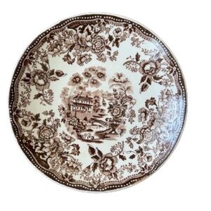 Royal Straffordshire Clarice Cliff Tonquin Brown Churchill Sauce Pan